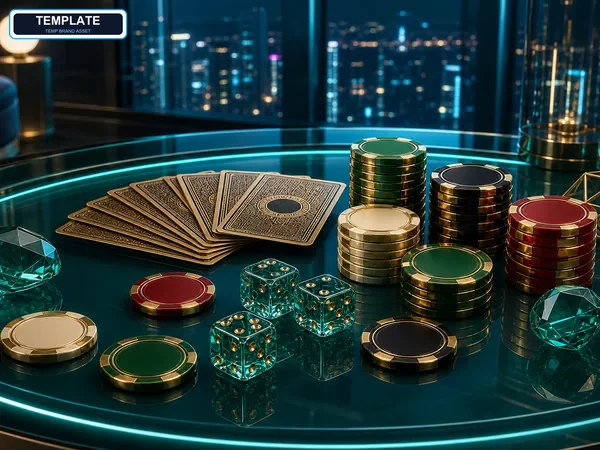 Antarmuka kartu permainan Jackpot Bingo di perangkat seluler